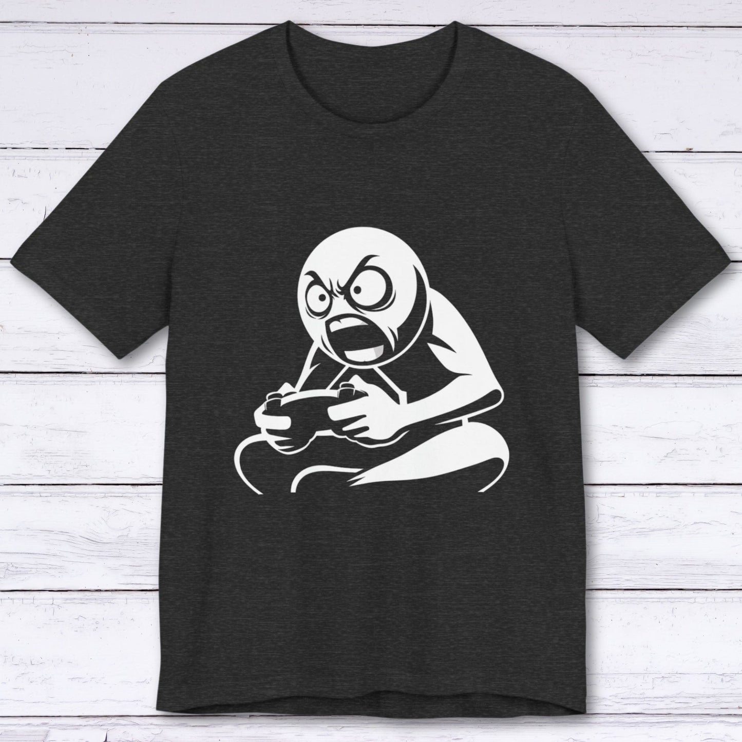 T-Shirt Dark Grey Heather / S Yell Low Gamer T-shirt