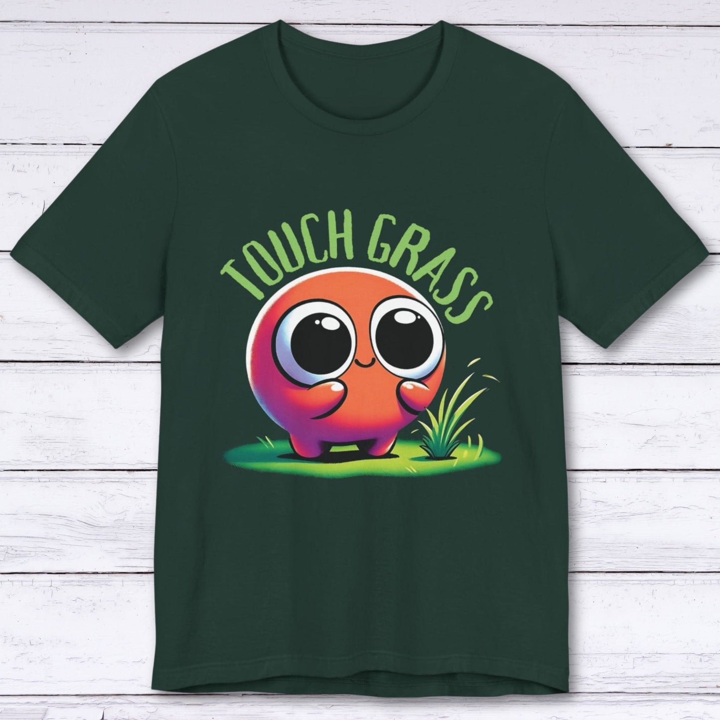 T-Shirt Forest / S Achievement Unlocked "Touched Grass" T-shirt