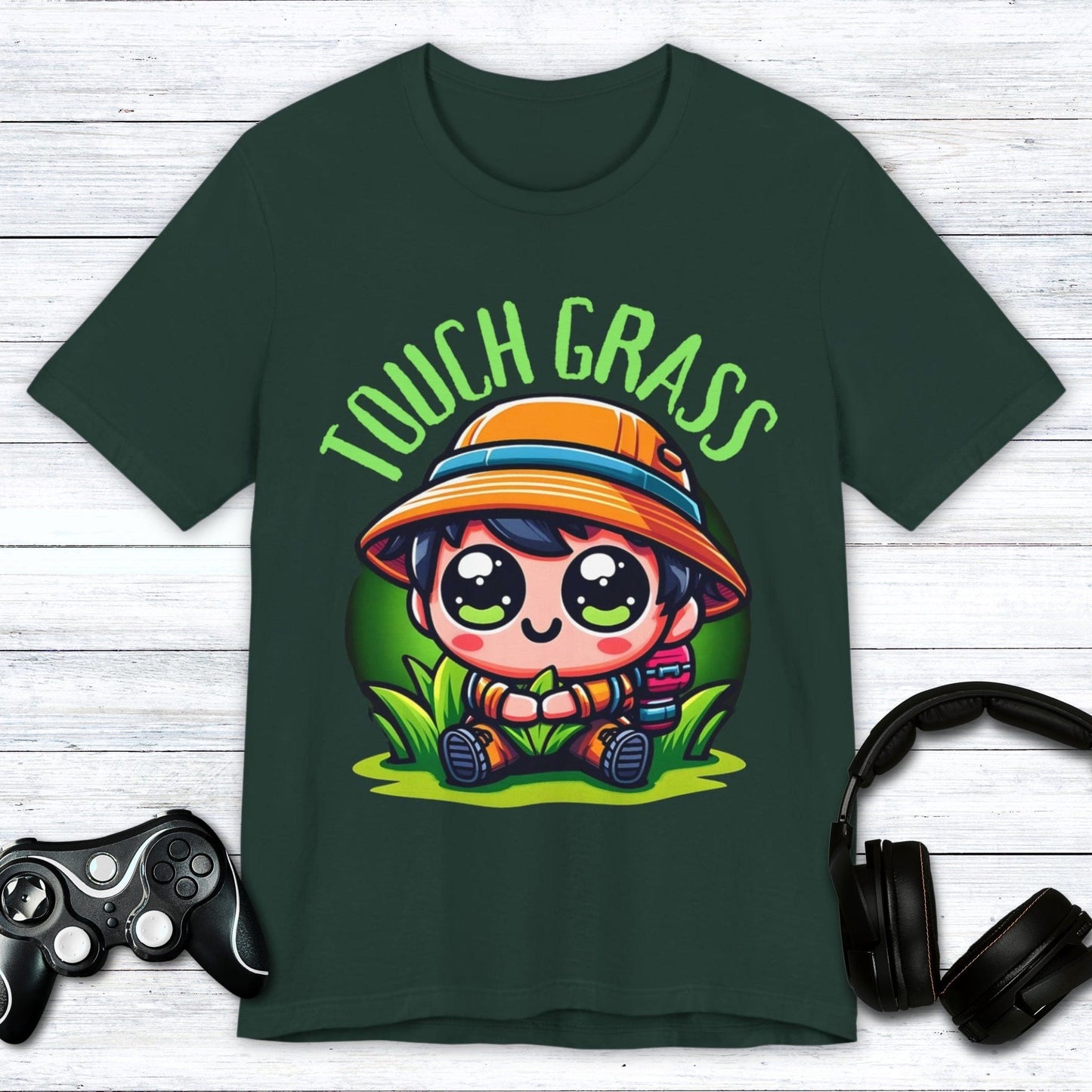 T-Shirt Forest / S Quest Complete "Touched Grass" T-shirt