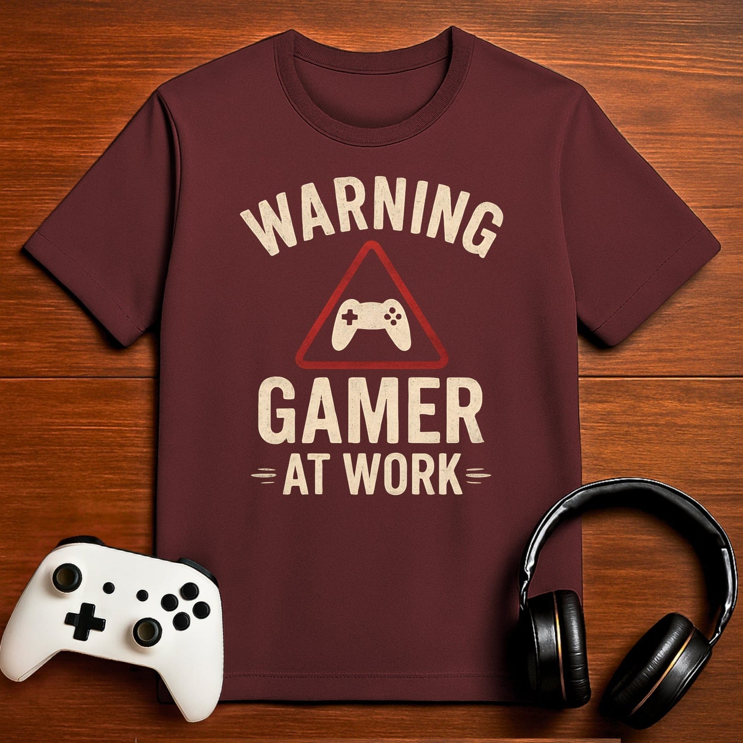T-Shirt Gamer at Work – Stay Back T-shirt