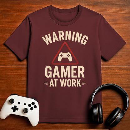 T-Shirt Gamer at Work – Stay Back T-shirt