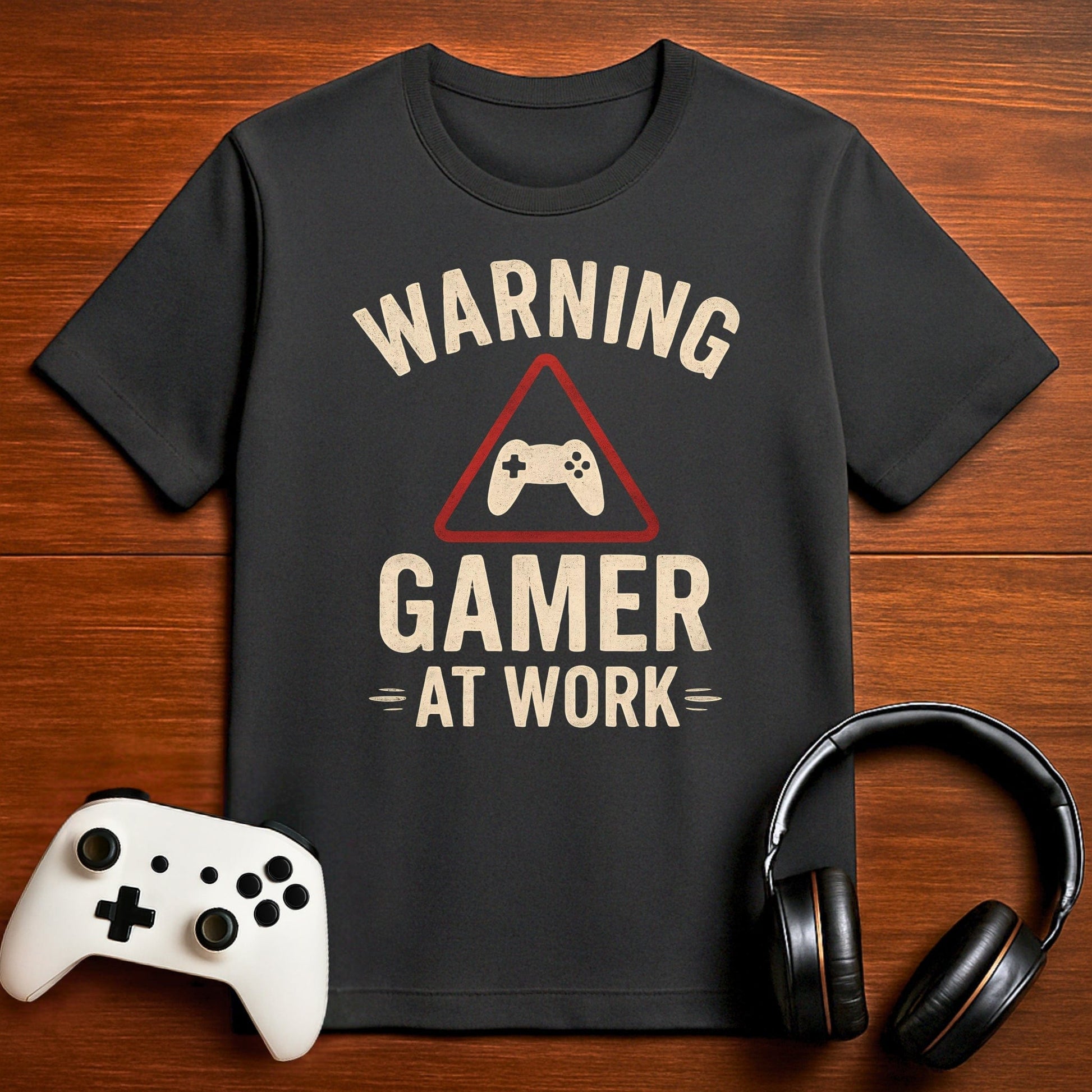T-Shirt Gamer at Work – Stay Back T-shirt