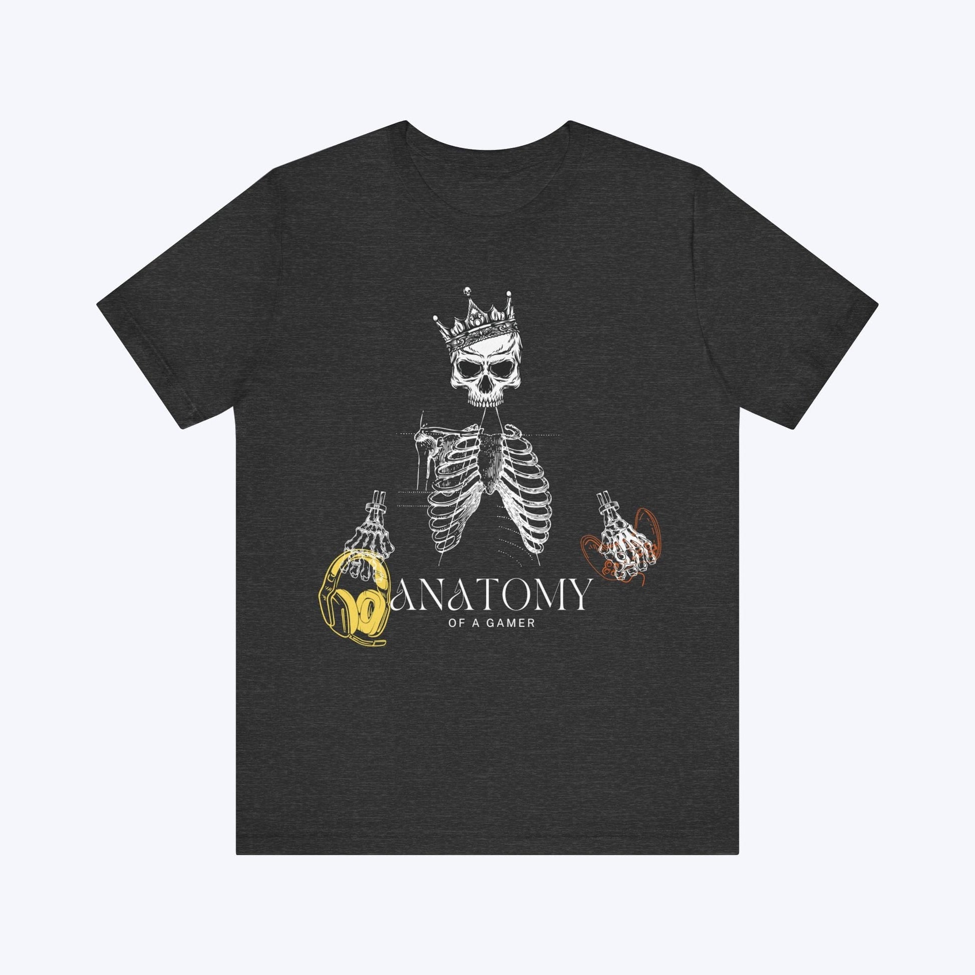 T-Shirt Gamer's Anatomy: Bones & Buttons T-shirt