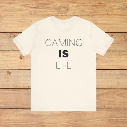 T-Shirt Gaming is Life (Borderless) T-shirt