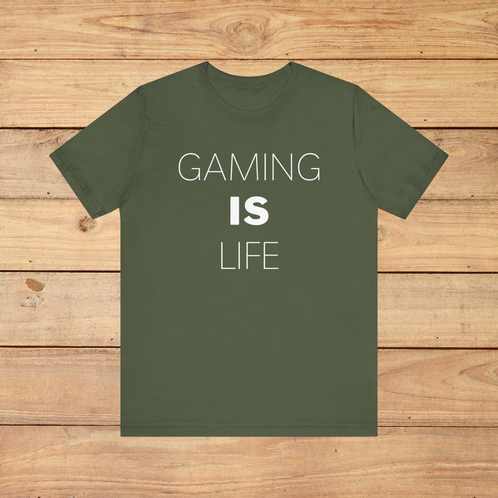 T-Shirt Gaming is Life (Borderless) T-shirt