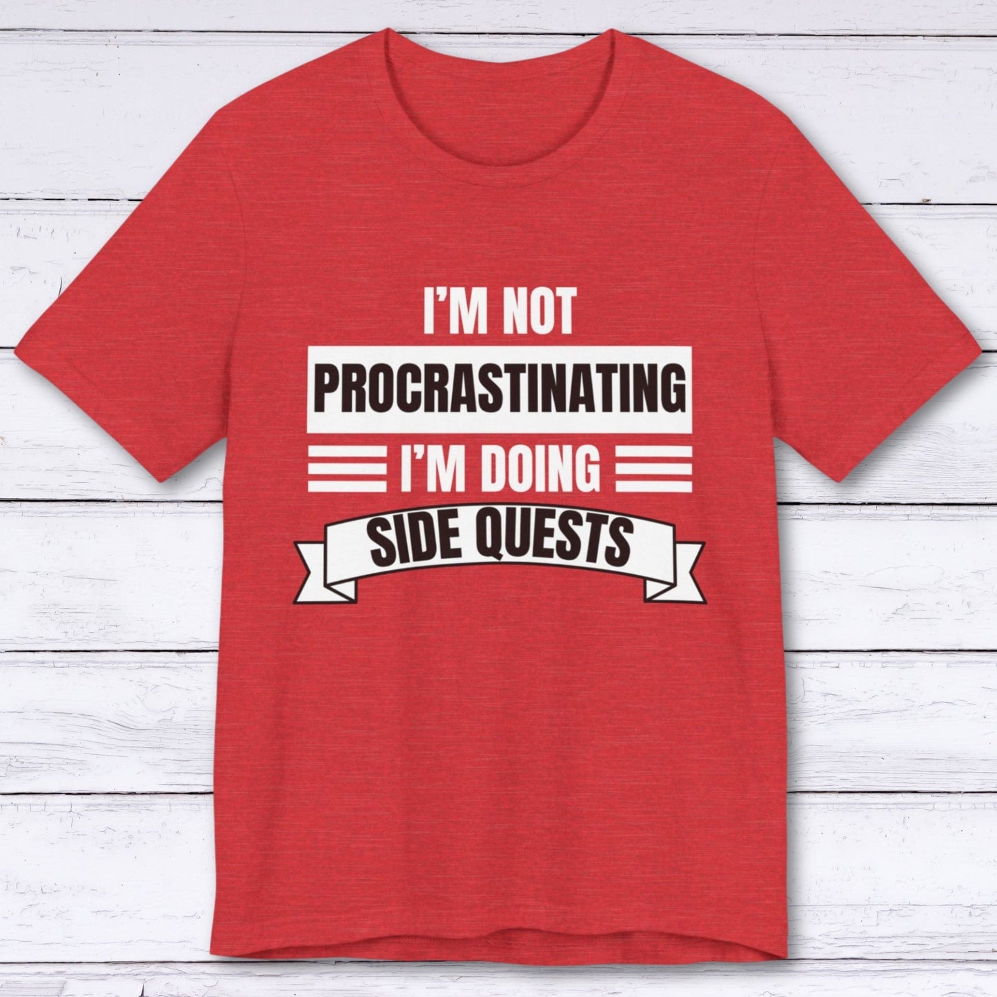 T-Shirt Heather Red / S Side Quest Specialist T-shirt