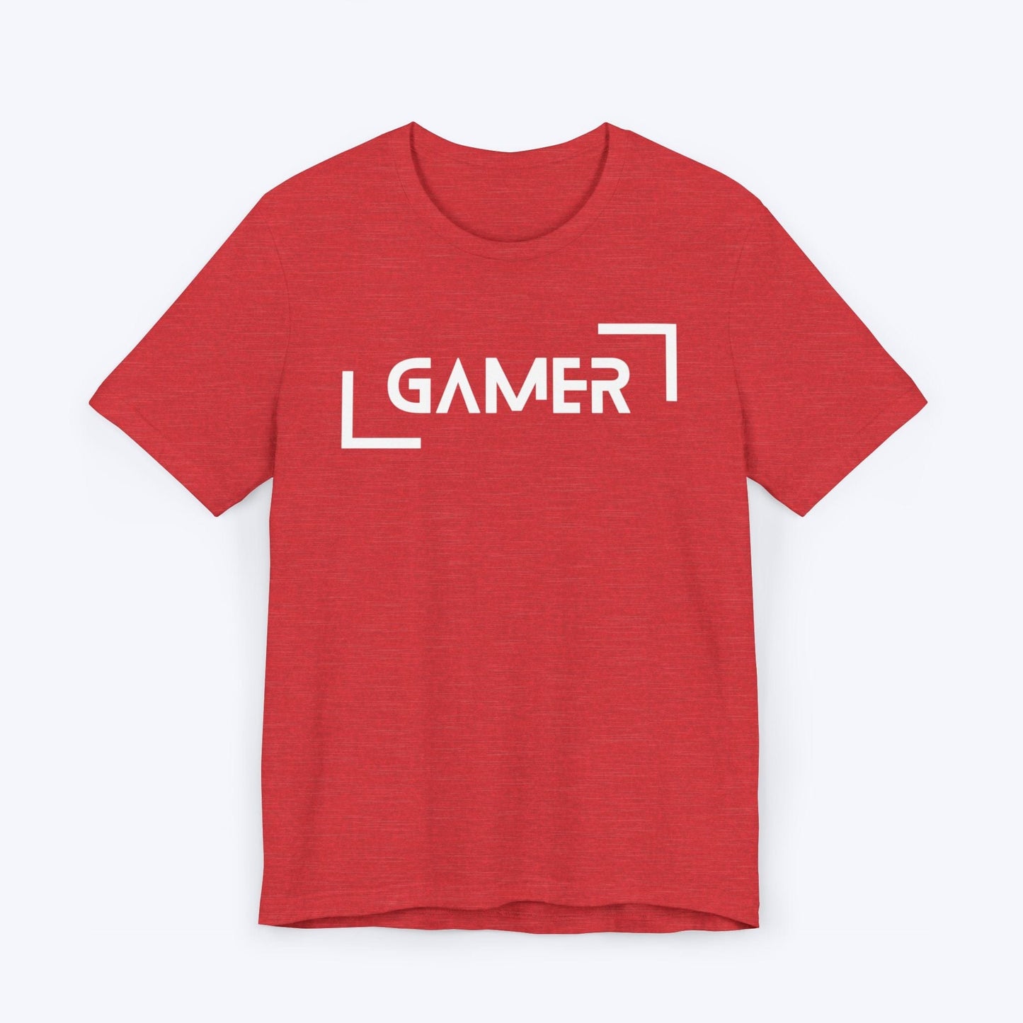 T-Shirt Heather Red / S Simple Gamer T-shirt