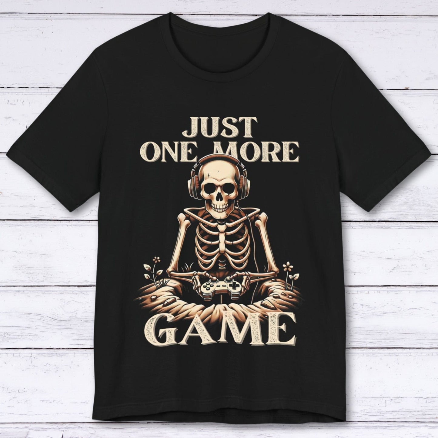 T-Shirt Just One More Game (Skeleton) T-shirt