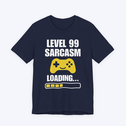 T-Shirt Level 99 Sarcasm Loading T-shirt
