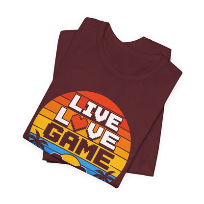 T-Shirt Live Love Game T-shirt