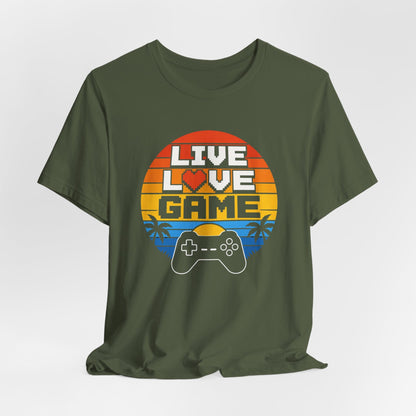 T-Shirt Live Love Game T-shirt