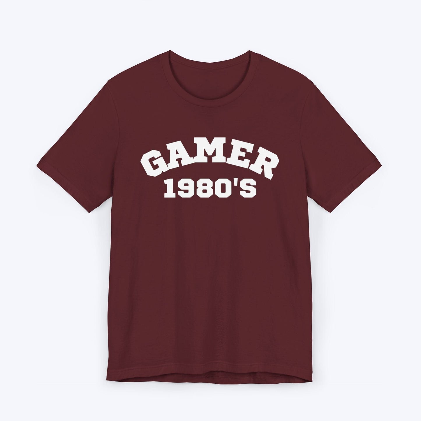 T-Shirt Maroon / S 1980's Gamer T-shirt