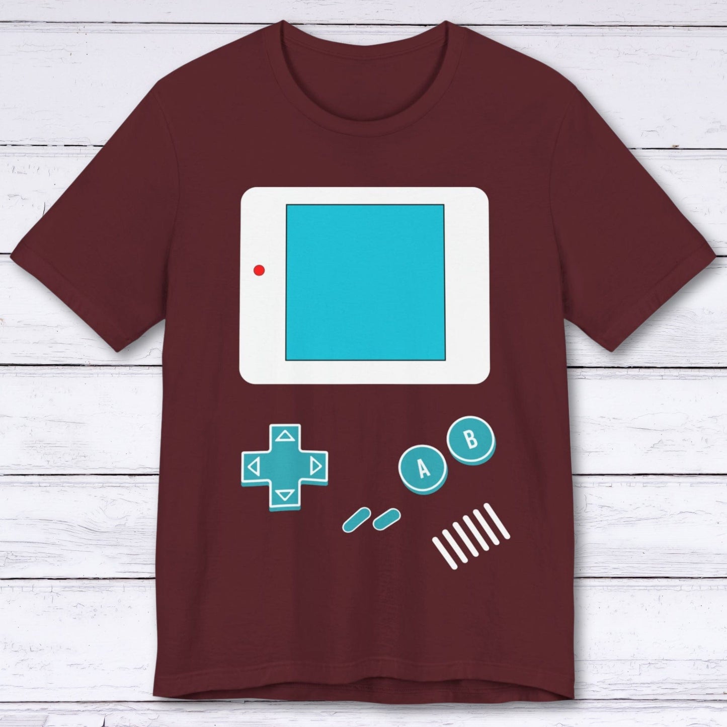 T-Shirt Maroon / S 8-Bit Classic T-shirt