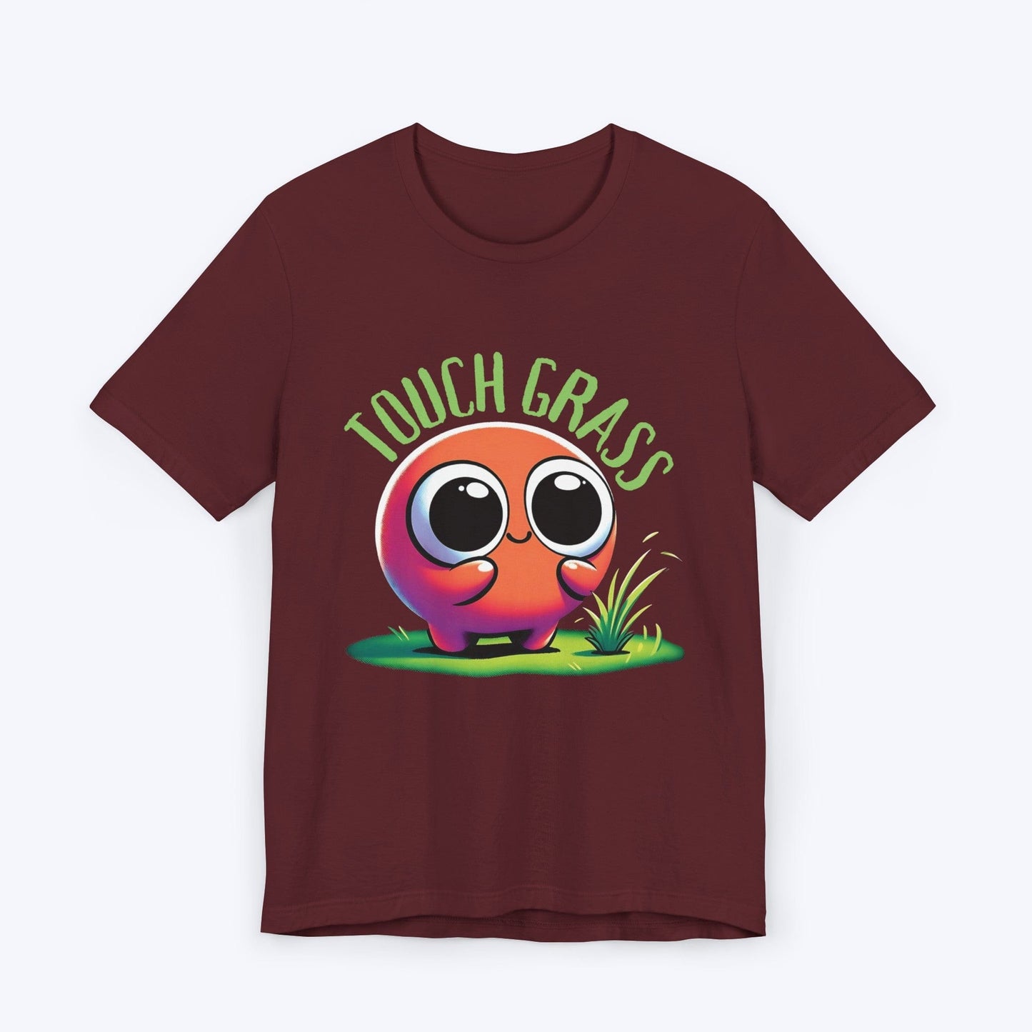 T-Shirt Maroon / S Achievement Unlocked "Touched Grass" T-shirt