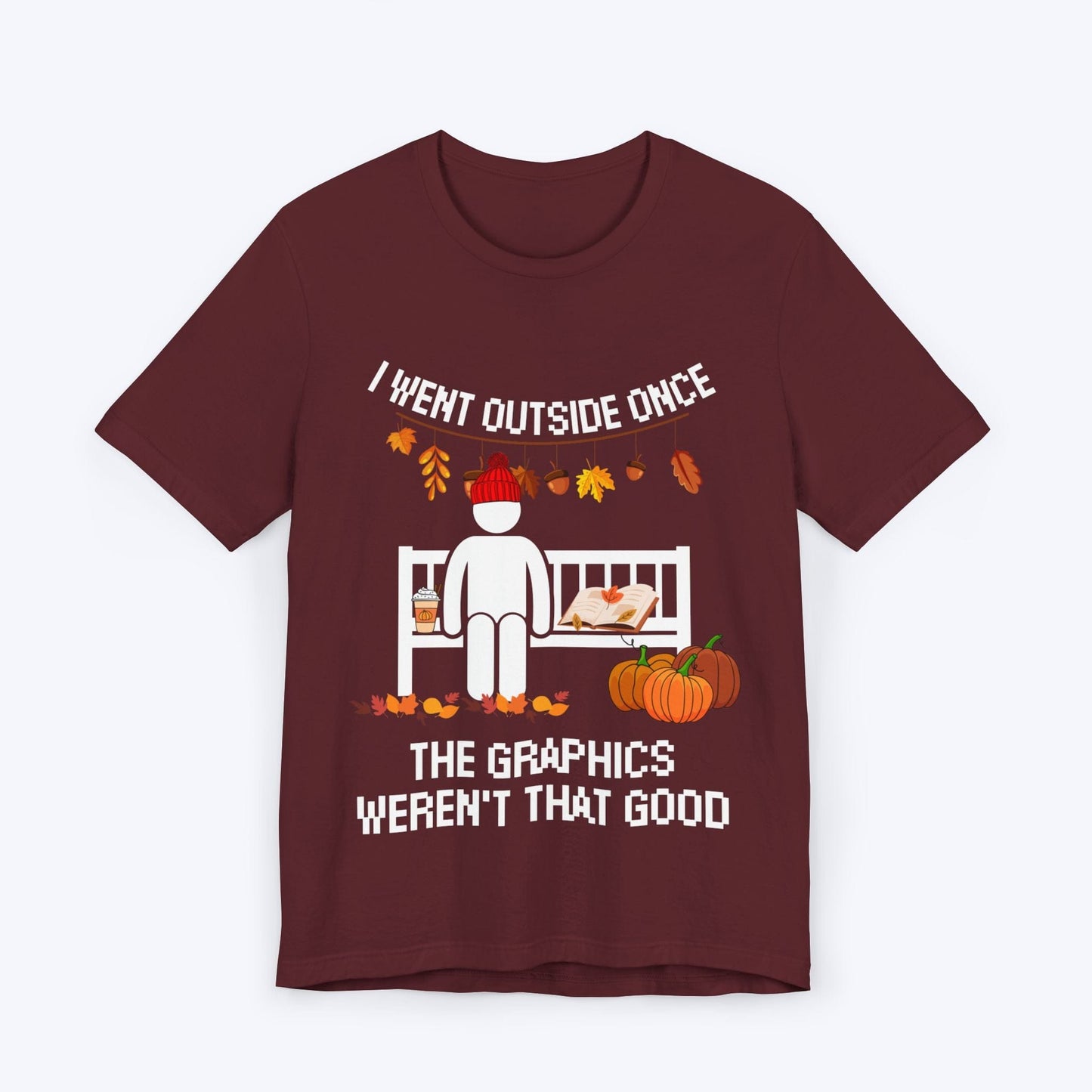 T-Shirt Maroon / S Autumn Chill, Subpar Graphics T-shirt