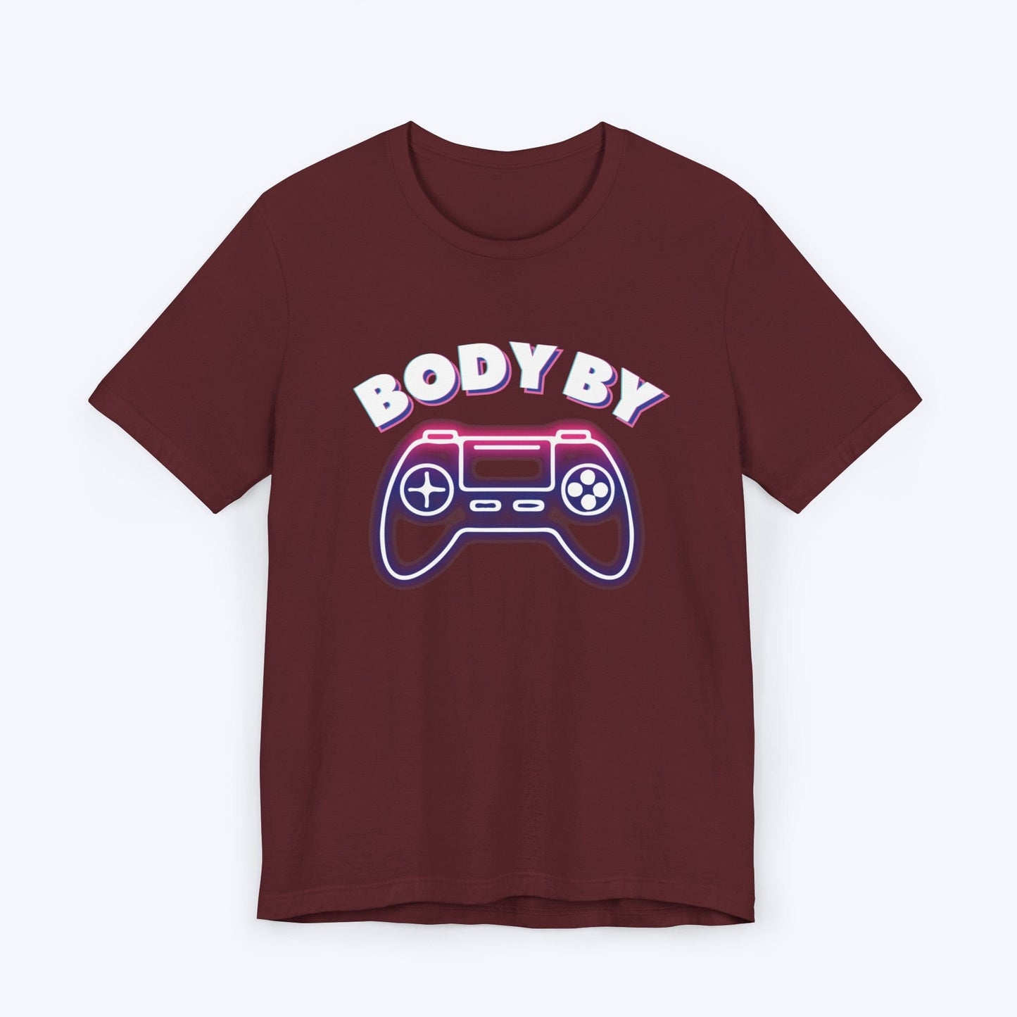 T-Shirt Maroon / S Body By Video Games T-shirt