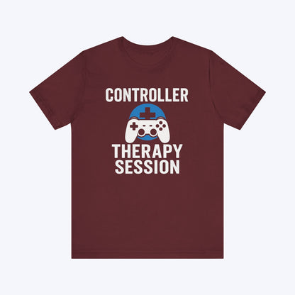 T-Shirt Maroon / S Controller Therapy Session T-shirt