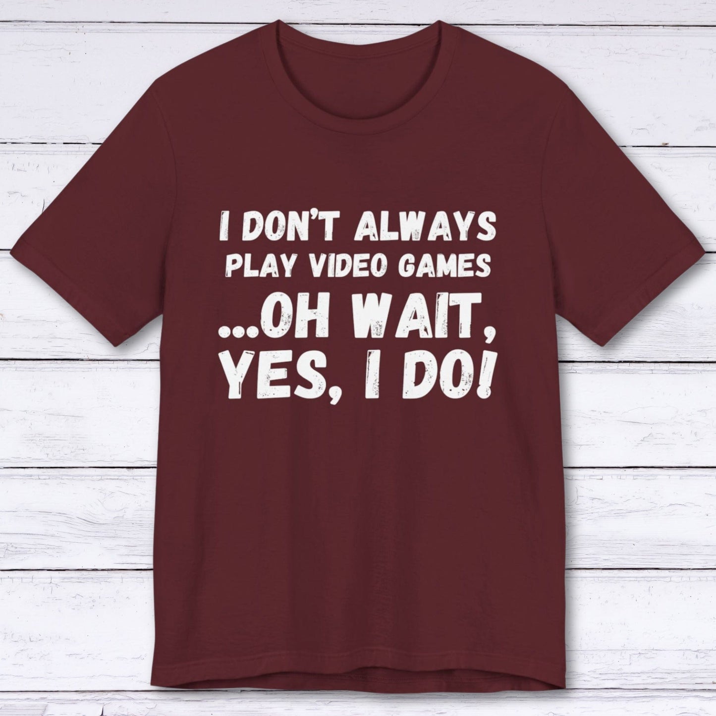 T-Shirt Maroon / S Dedicated Gaming Lifestyle T-shirt