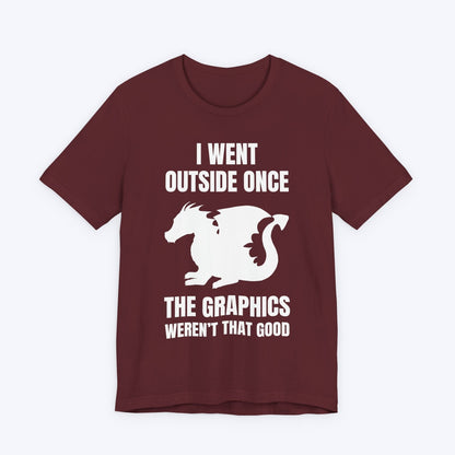 T-Shirt Maroon / S Dragons Don’t Spawn in Real Life T-shirt
