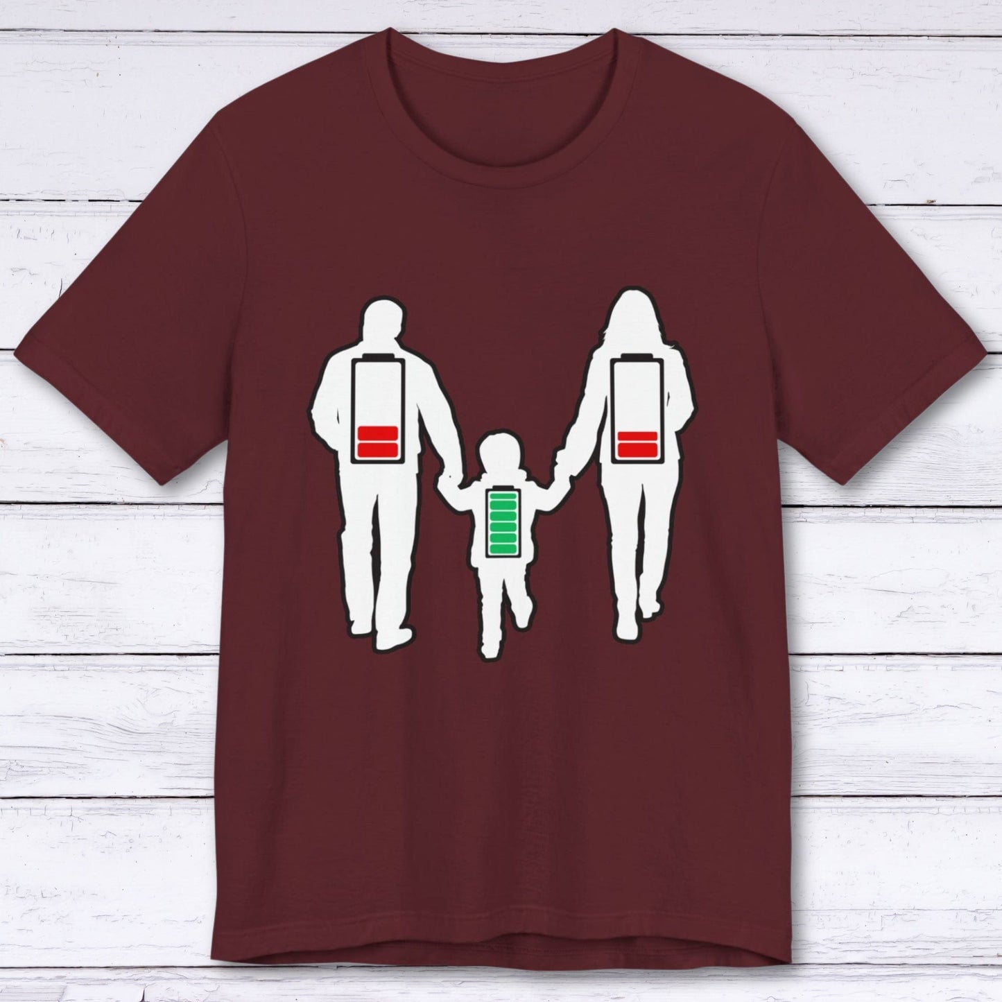 T-Shirt Maroon / S Family Time T-shirt