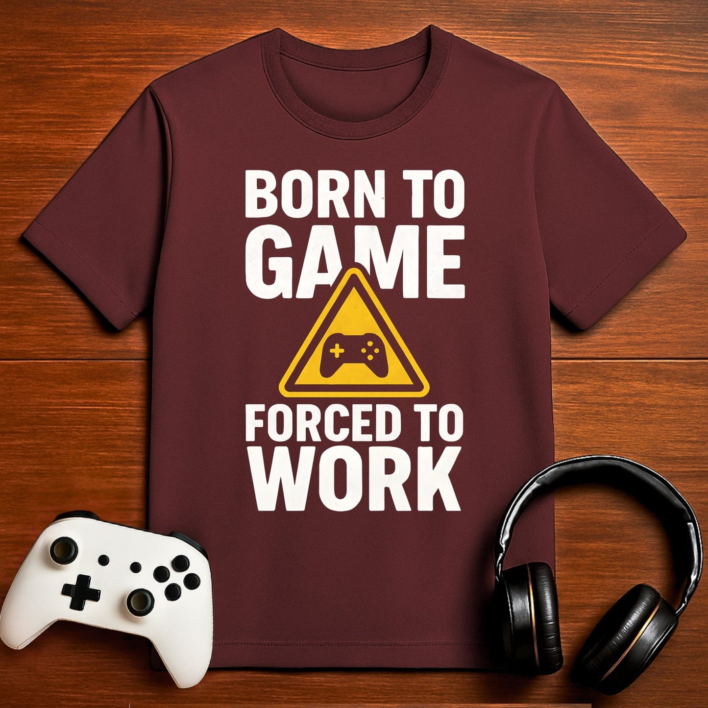 T-Shirt Maroon / S Gamer by Nature T-shirt