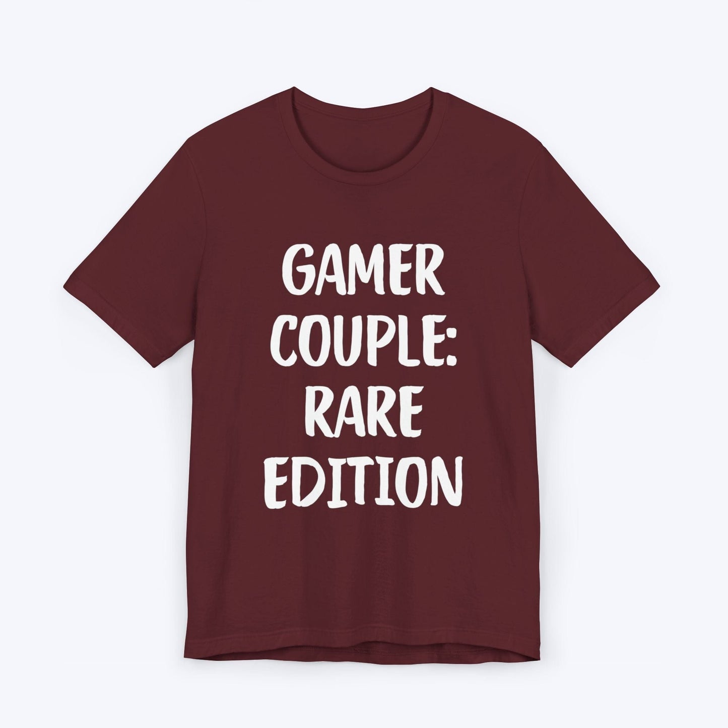 T-Shirt Maroon / S Gamer Couple: Rare Edition T-shirt