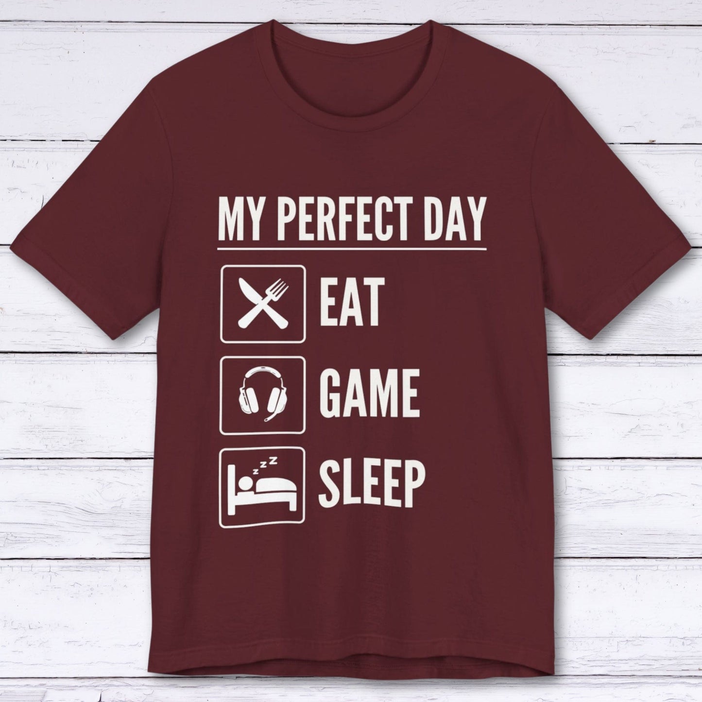 T-Shirt Maroon / S Gamer's Day Off T-shirt