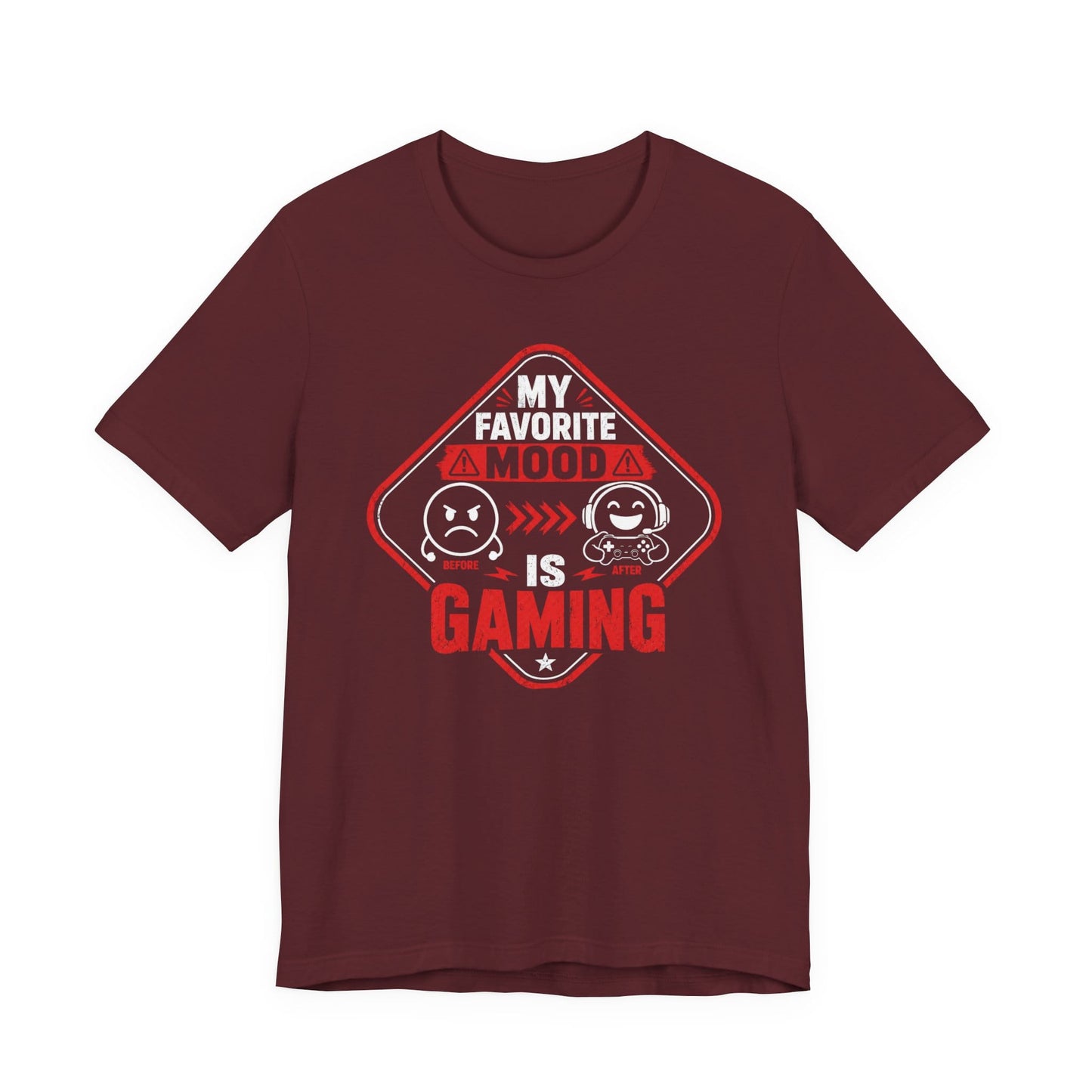 T-Shirt Maroon / S Gaming State of Mind T-shirt