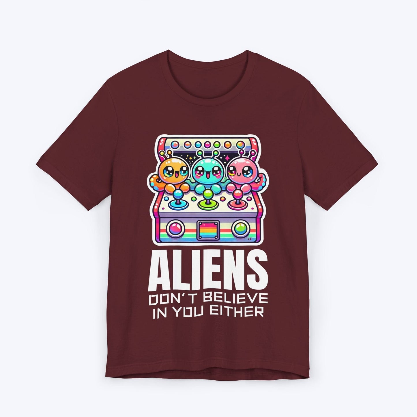 T-Shirt Maroon / S Humans Don't Exist T-shirt