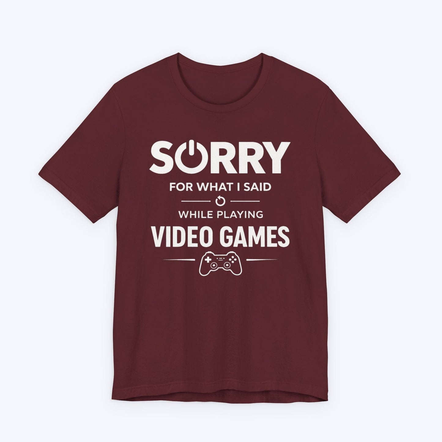T-Shirt Maroon / S I Blame the Game T-shirt