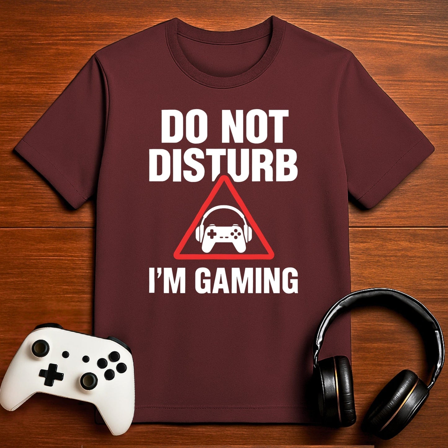 T-Shirt Maroon / S I’m Gaming – Leave Me Alone Shirt