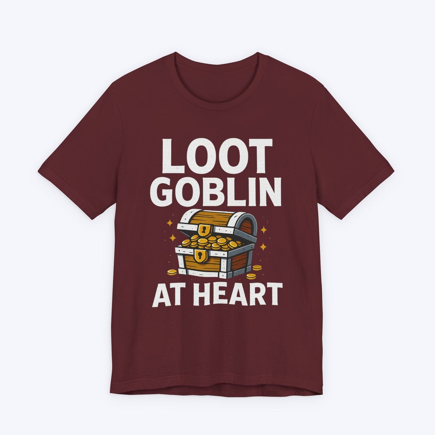 T-Shirt Maroon / S I Play for Loot T-Shirt