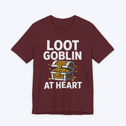 T-Shirt Maroon / S I Play for Loot T-Shirt