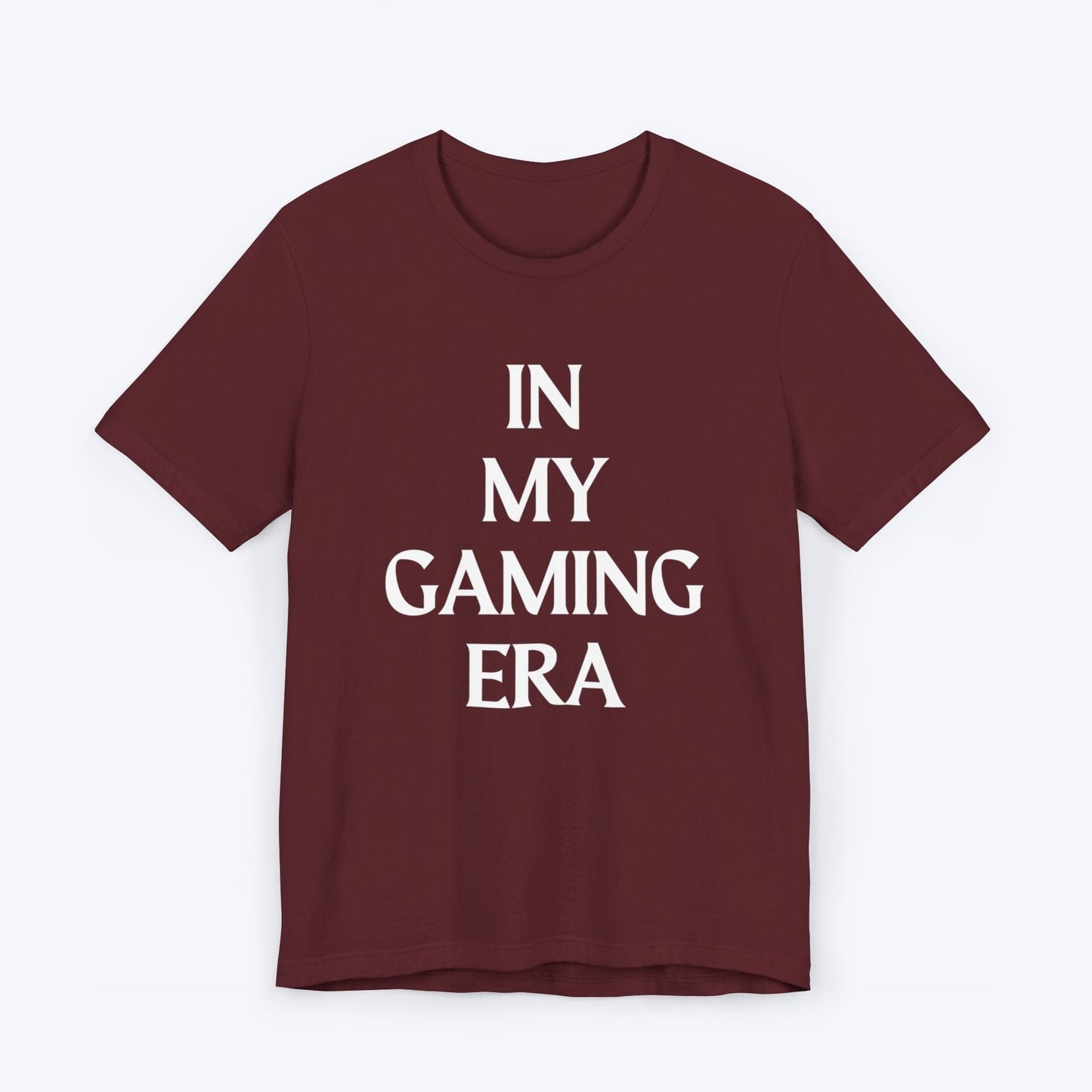 T-Shirt Maroon / S In My Gaming Era T-shirt