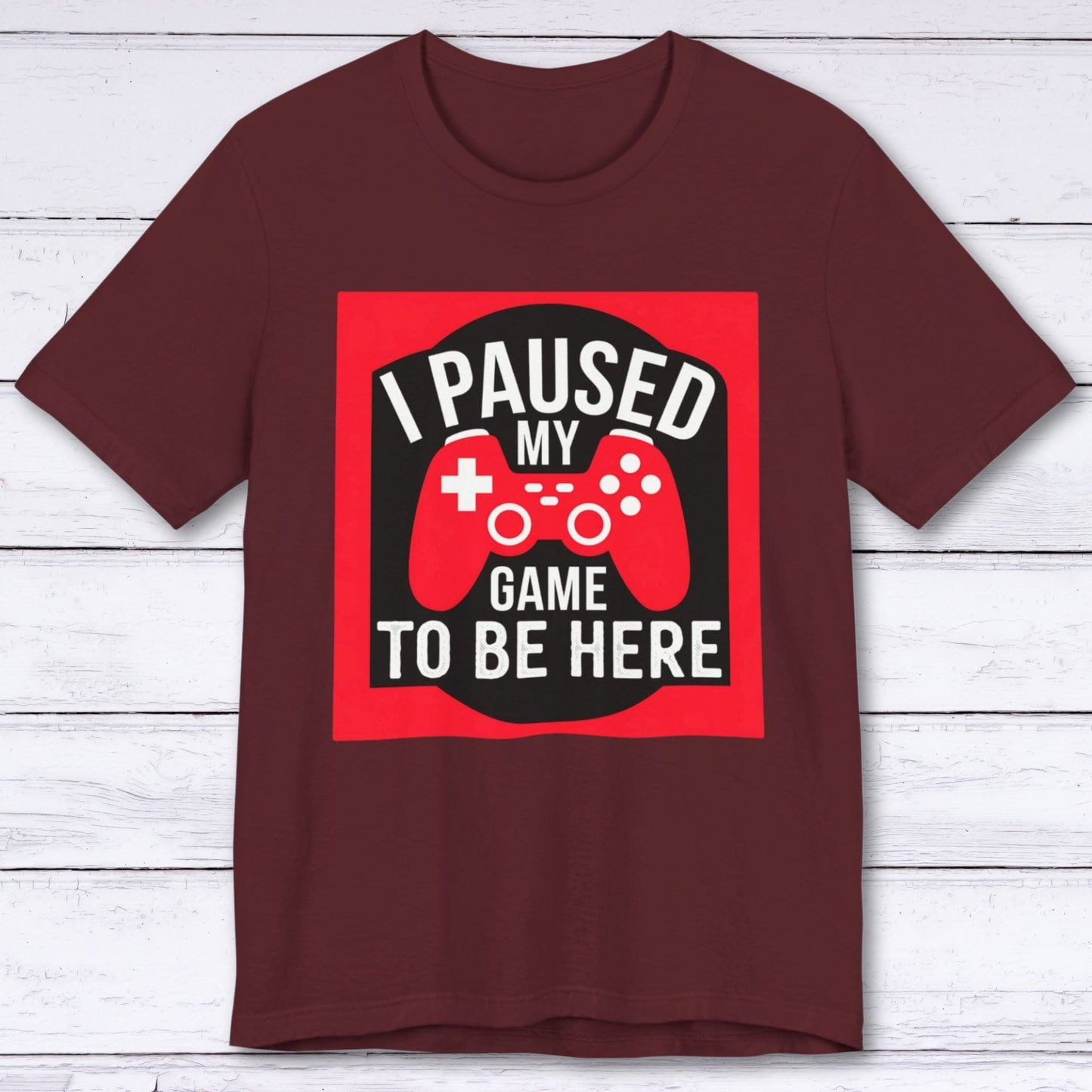 T-Shirt Maroon / S Interrupted for Social DLC T-shirt