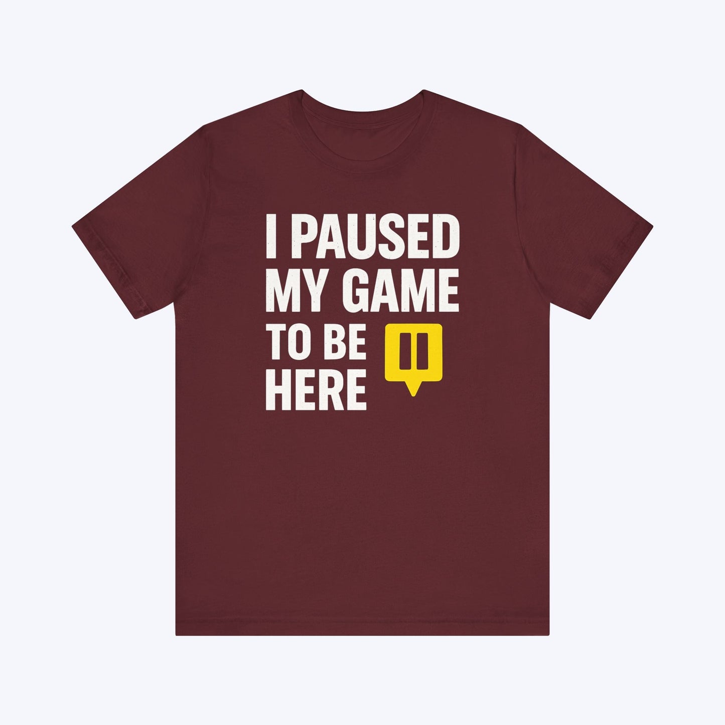 T-Shirt Maroon / S IRL Side Quest T-shirt