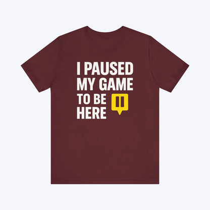T-Shirt Maroon / S IRL Side Quest T-shirt