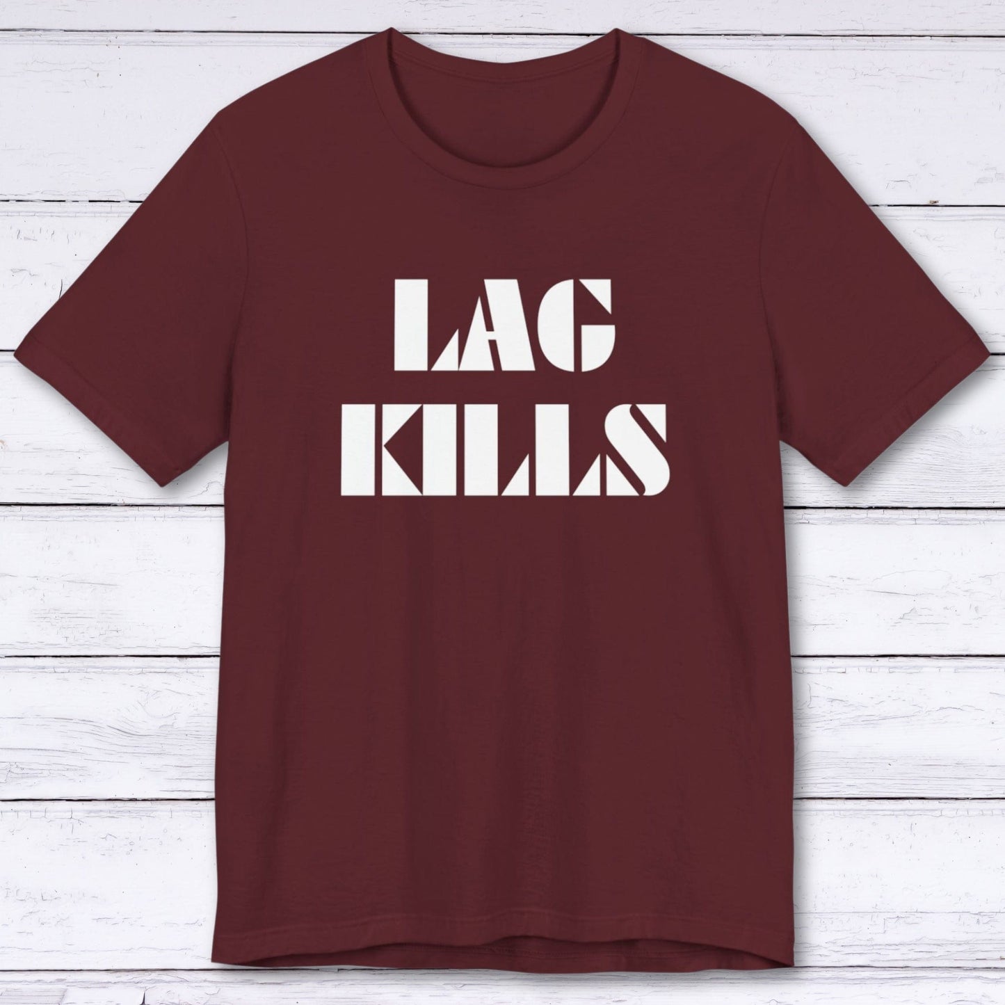 T-Shirt Maroon / S Lag: The Silent Assassin T-shirt