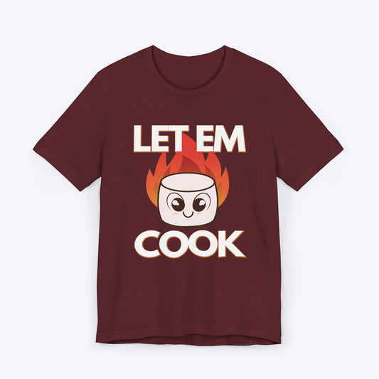 T-Shirt Maroon / S Let Em Cook Gamer T-shirt