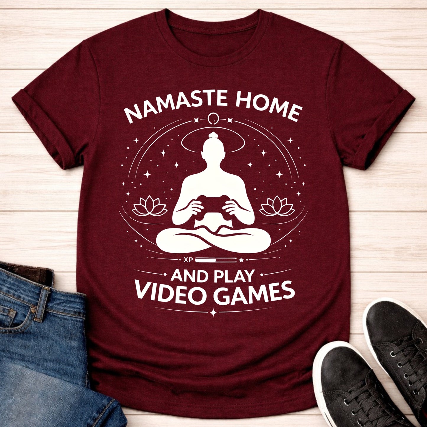 T-Shirt Maroon / S Lotus Gamer T-shirt