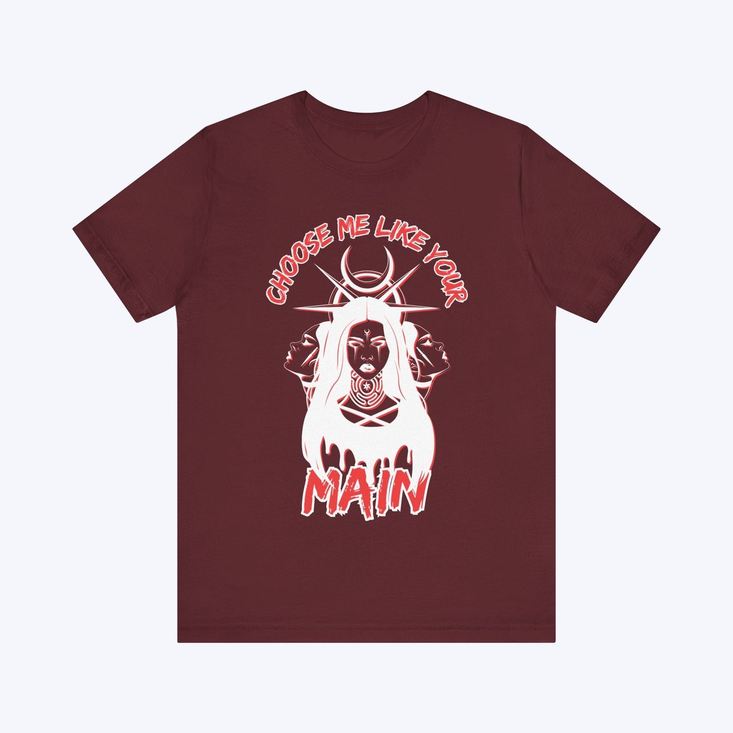 T-Shirt Maroon / S Main Quest Unlocked T-shirt