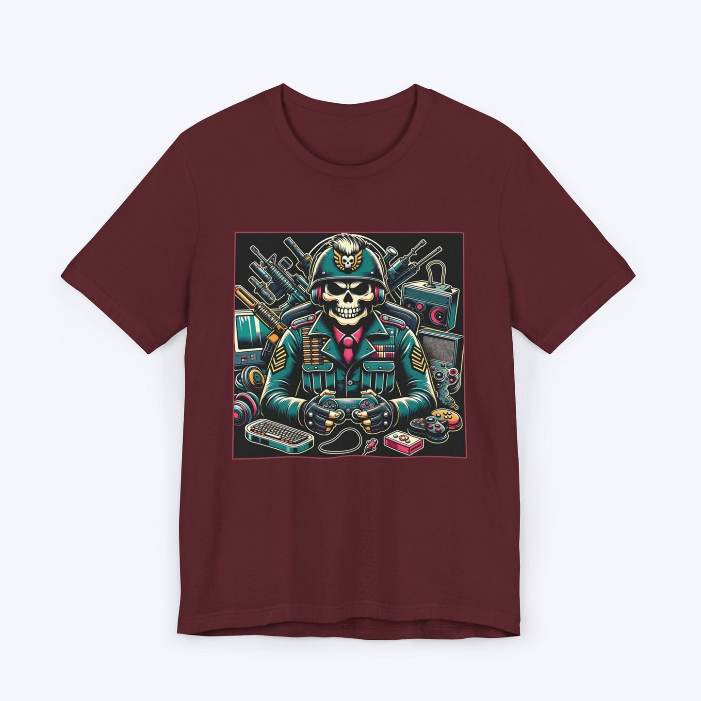 T-Shirt Maroon / S Mercenary on Acid Gamer T-shirt