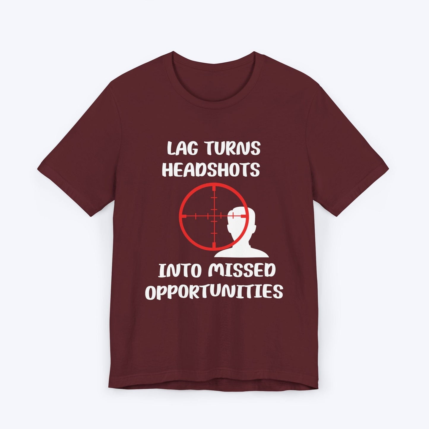 T-Shirt Maroon / S Missed Opportunities (Gamer) T-shirt