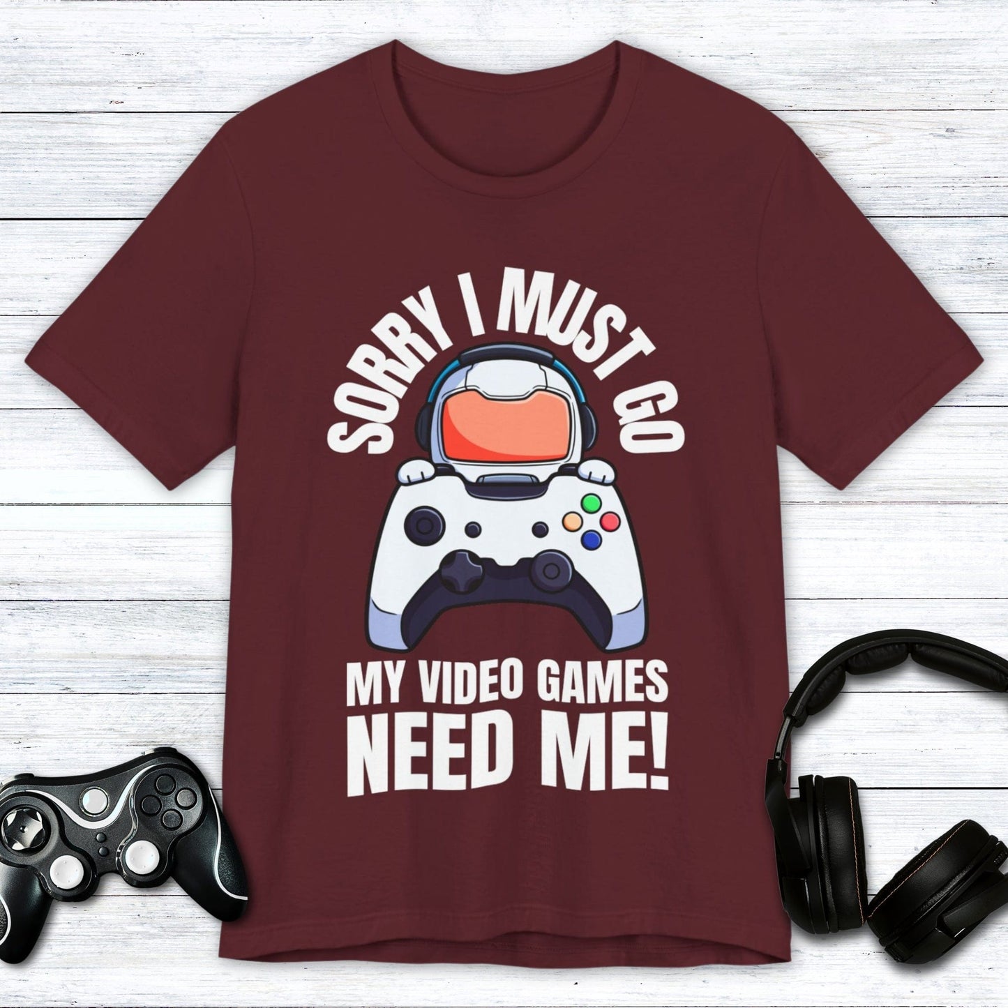 T-Shirt Maroon / S Mission: Game Control T-shirt