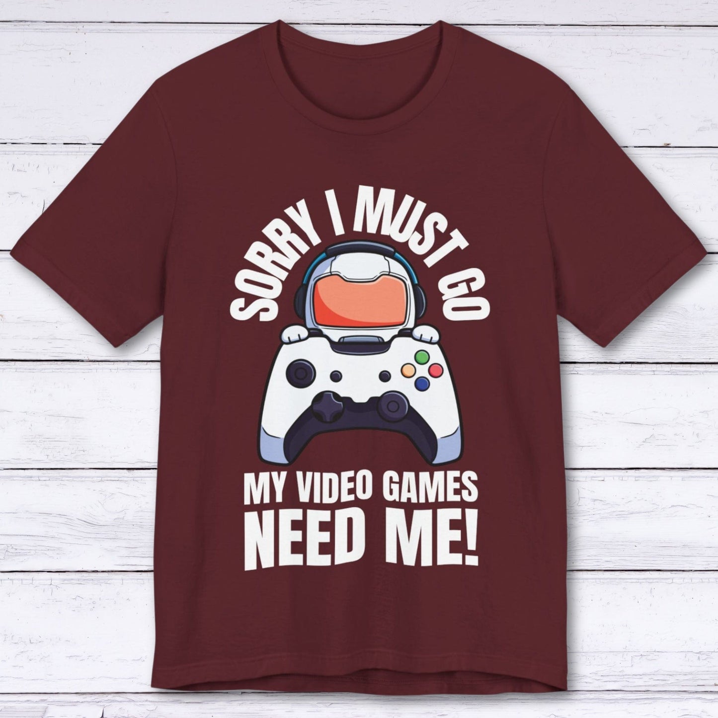 T-Shirt Maroon / S Mission: Game Control T-shirt