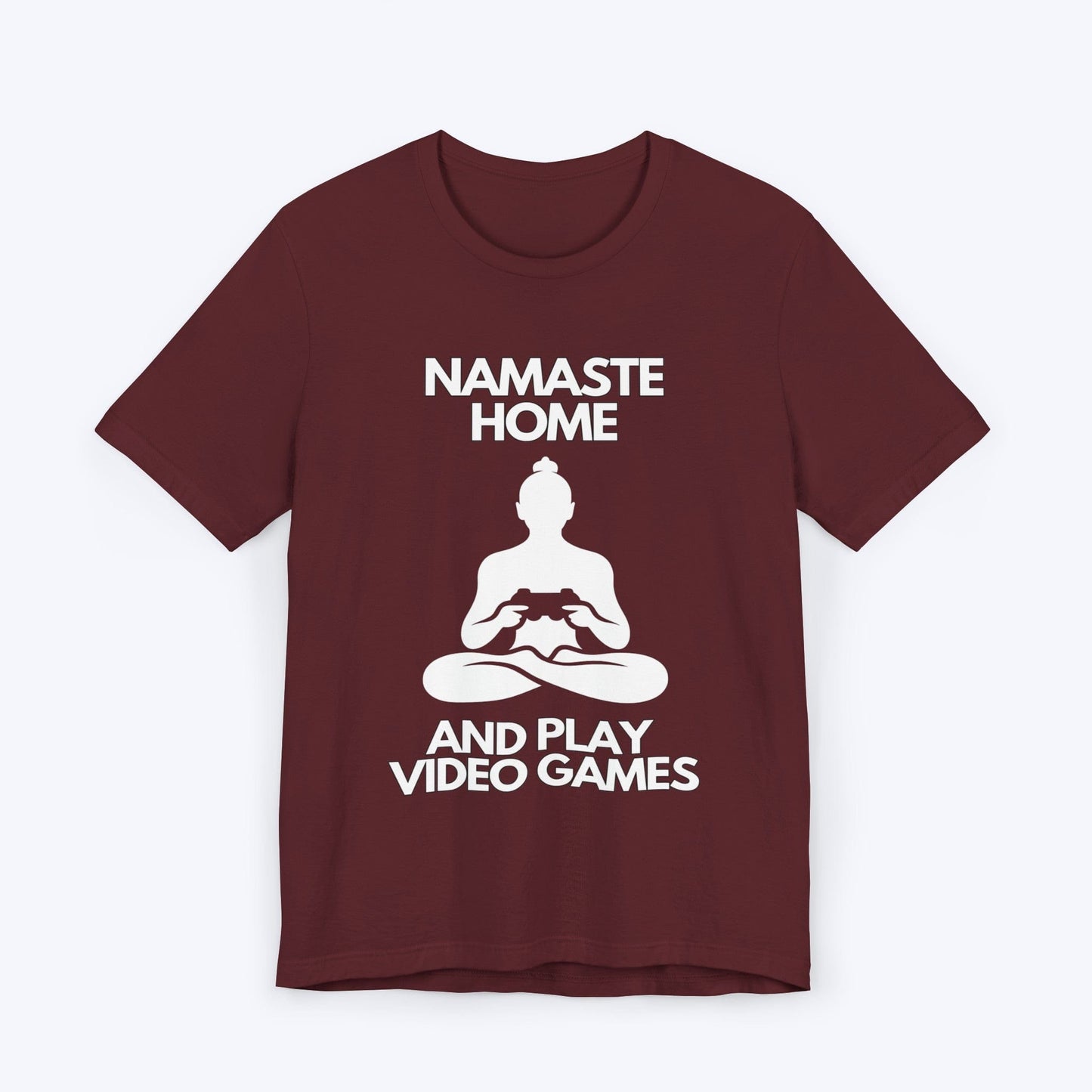 T-Shirt Maroon / S Namaste Home "Original" Gamer T-shirt