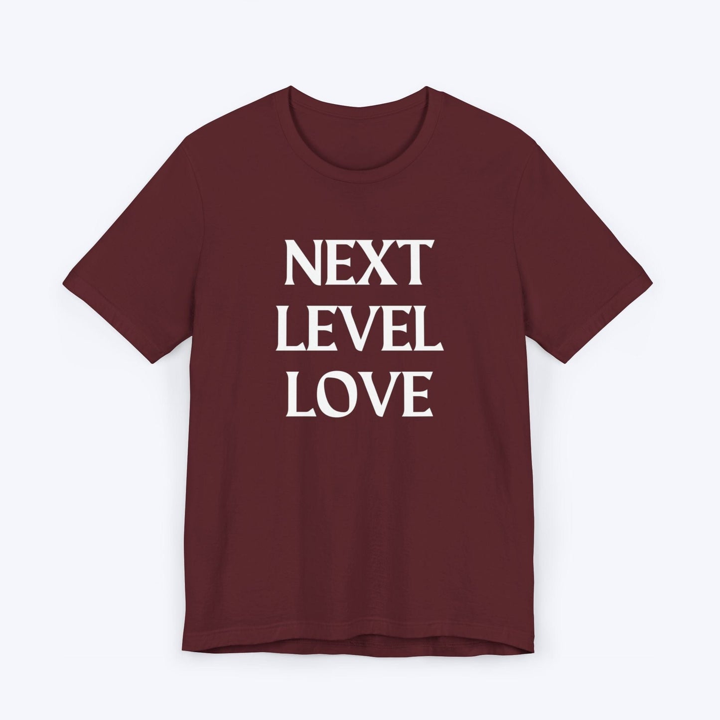 T-Shirt Maroon / S Next Level Love T-shirt