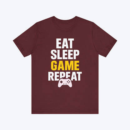 T-Shirt Maroon / S No Days Off – Gaming Life T-shirt