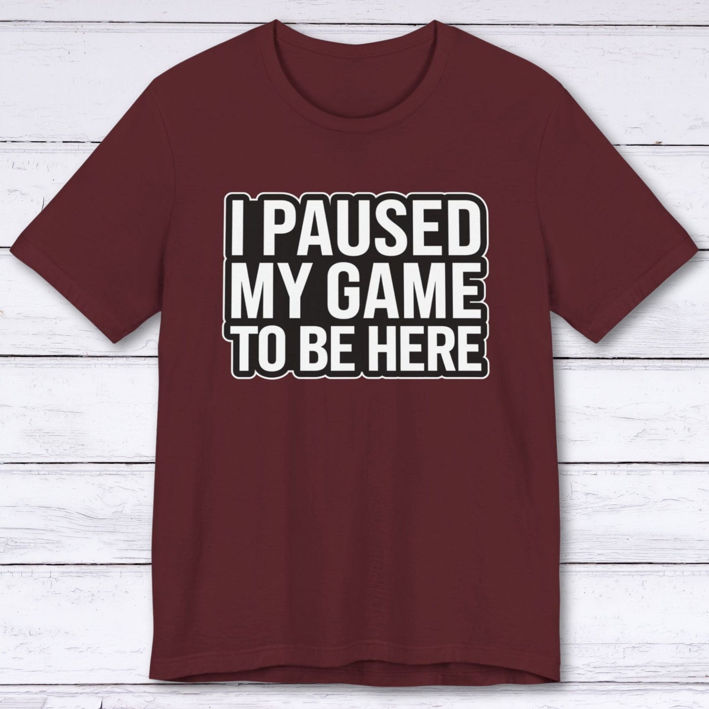 T-Shirt Maroon / S No XP Gained Here T-shirt