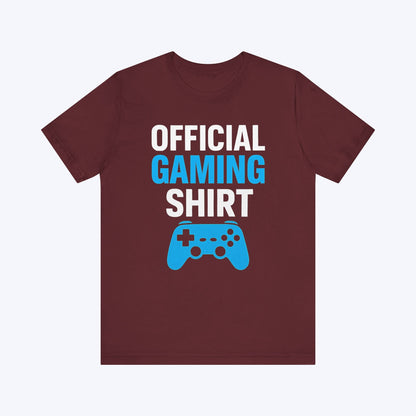 T-Shirt Maroon / S Official Gaming T-shirt